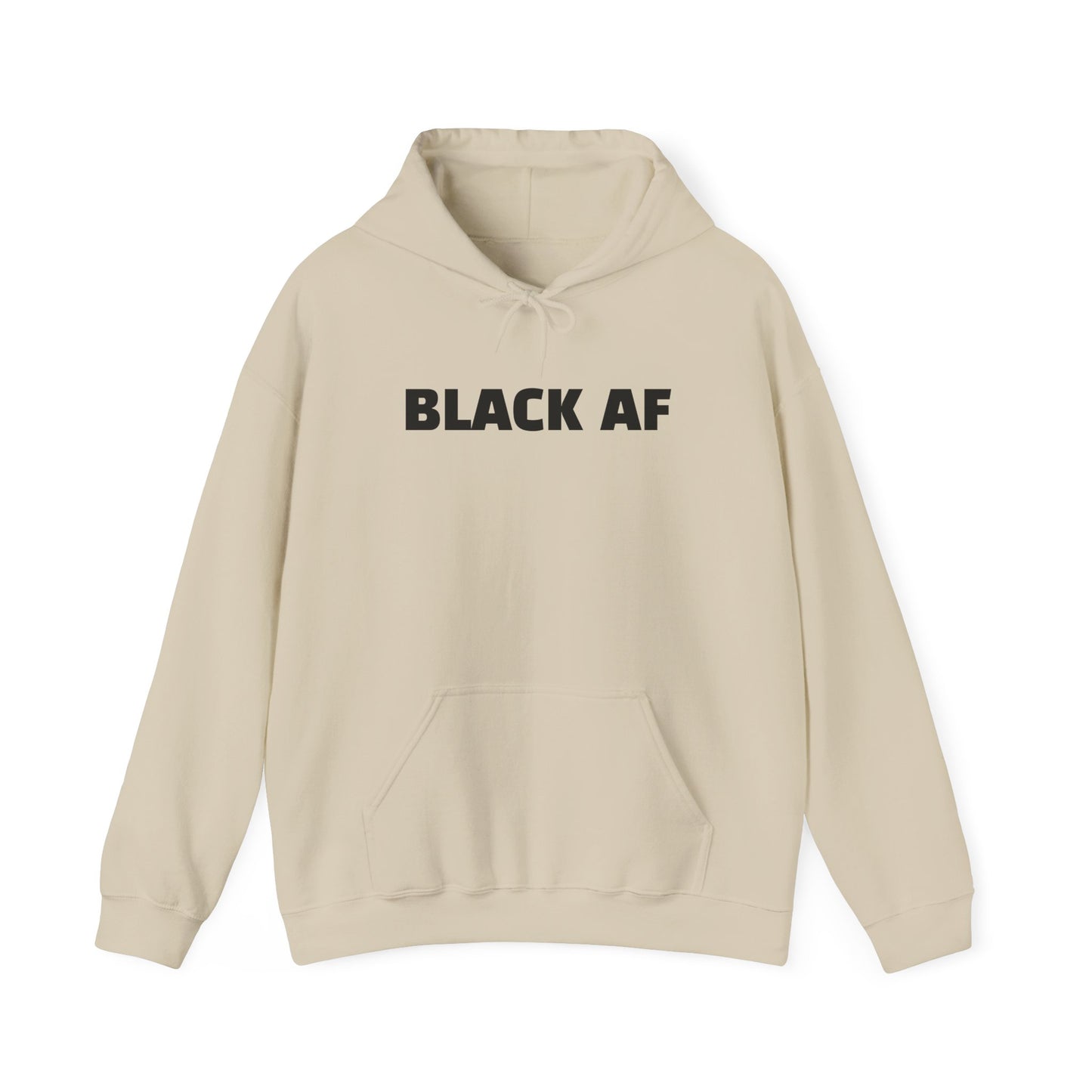 Black AF Unisex™ Hooded Sweatshirt