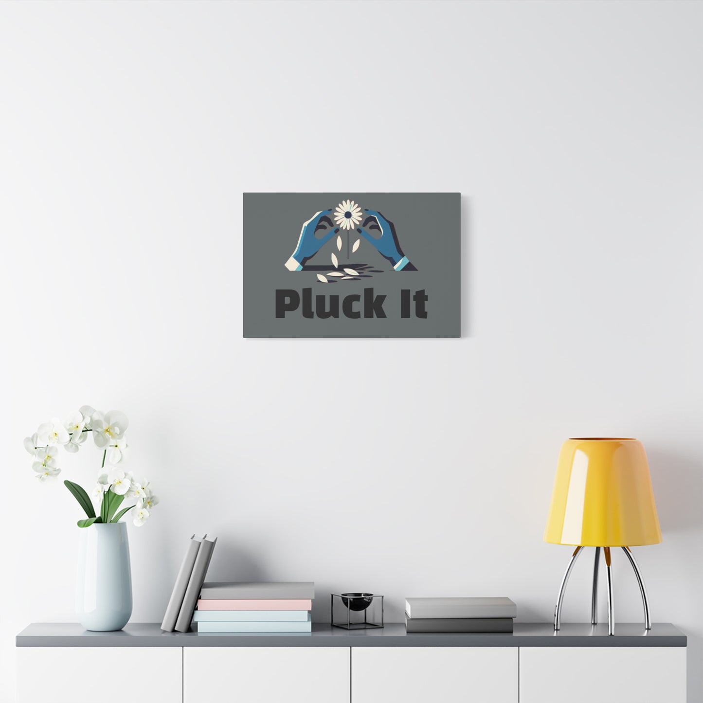 Pluck It Matte Canvas, Stretched, 1.25"