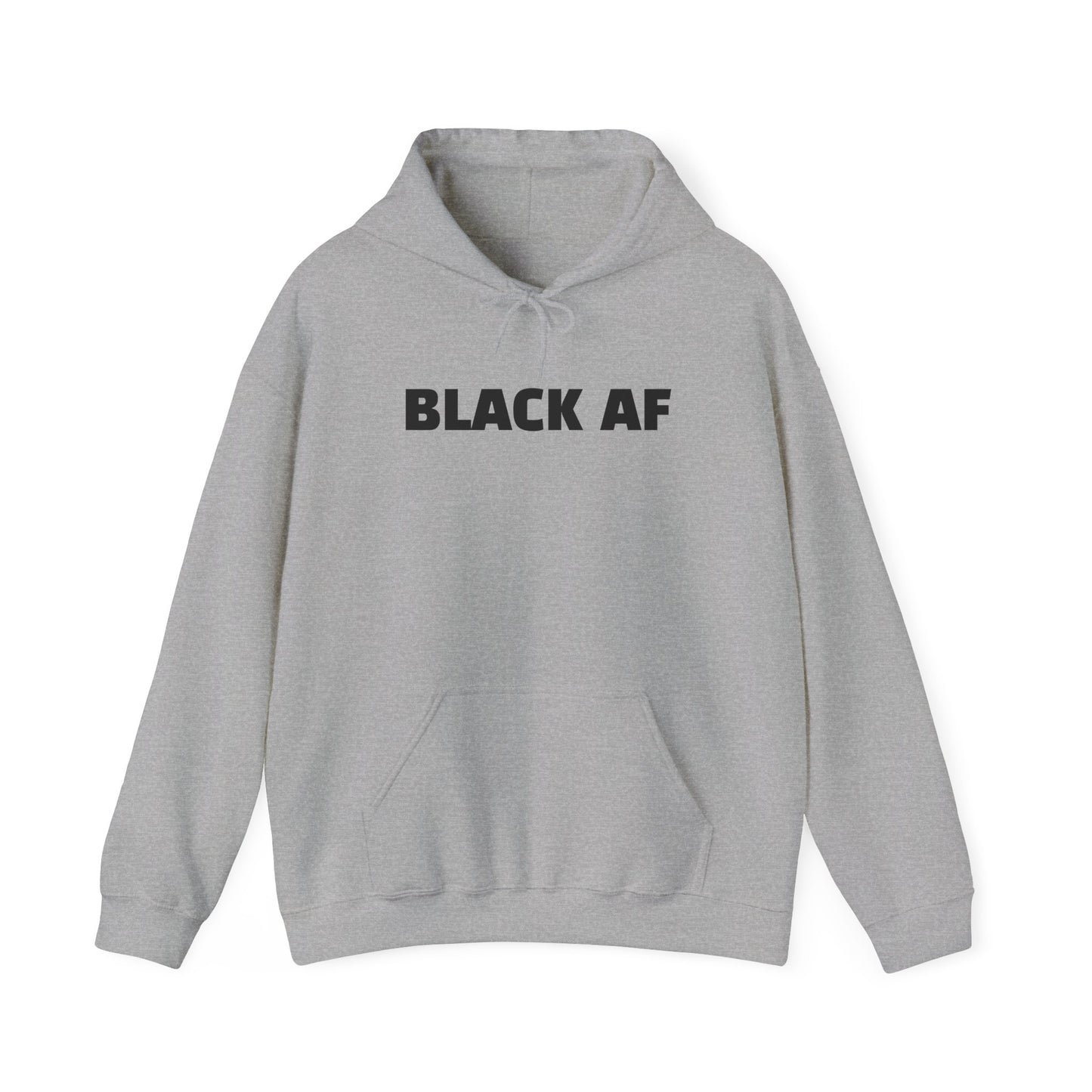 Black AF Unisex™ Hooded Sweatshirt