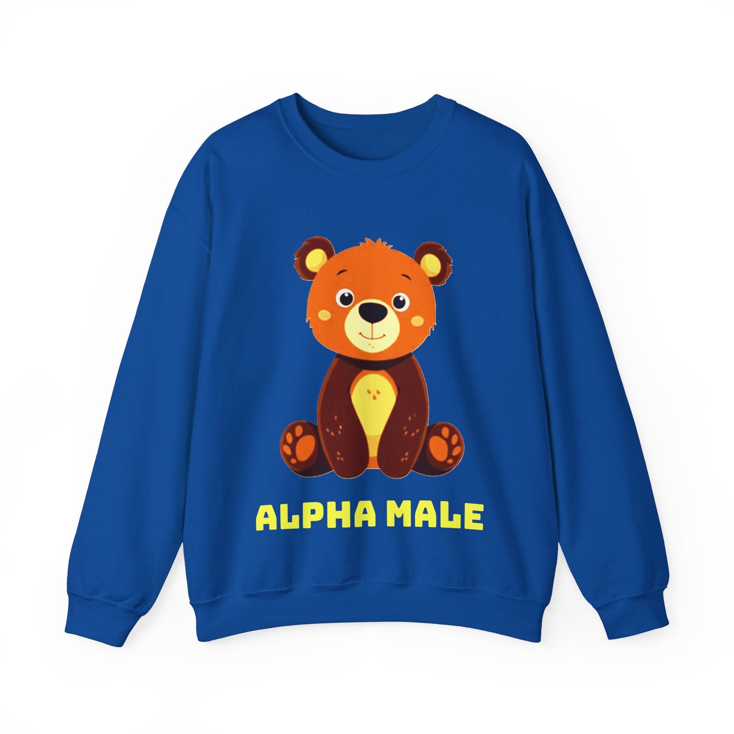Alpha Male: Unisex Heavy Blend™ Crewneck Sweatshirt