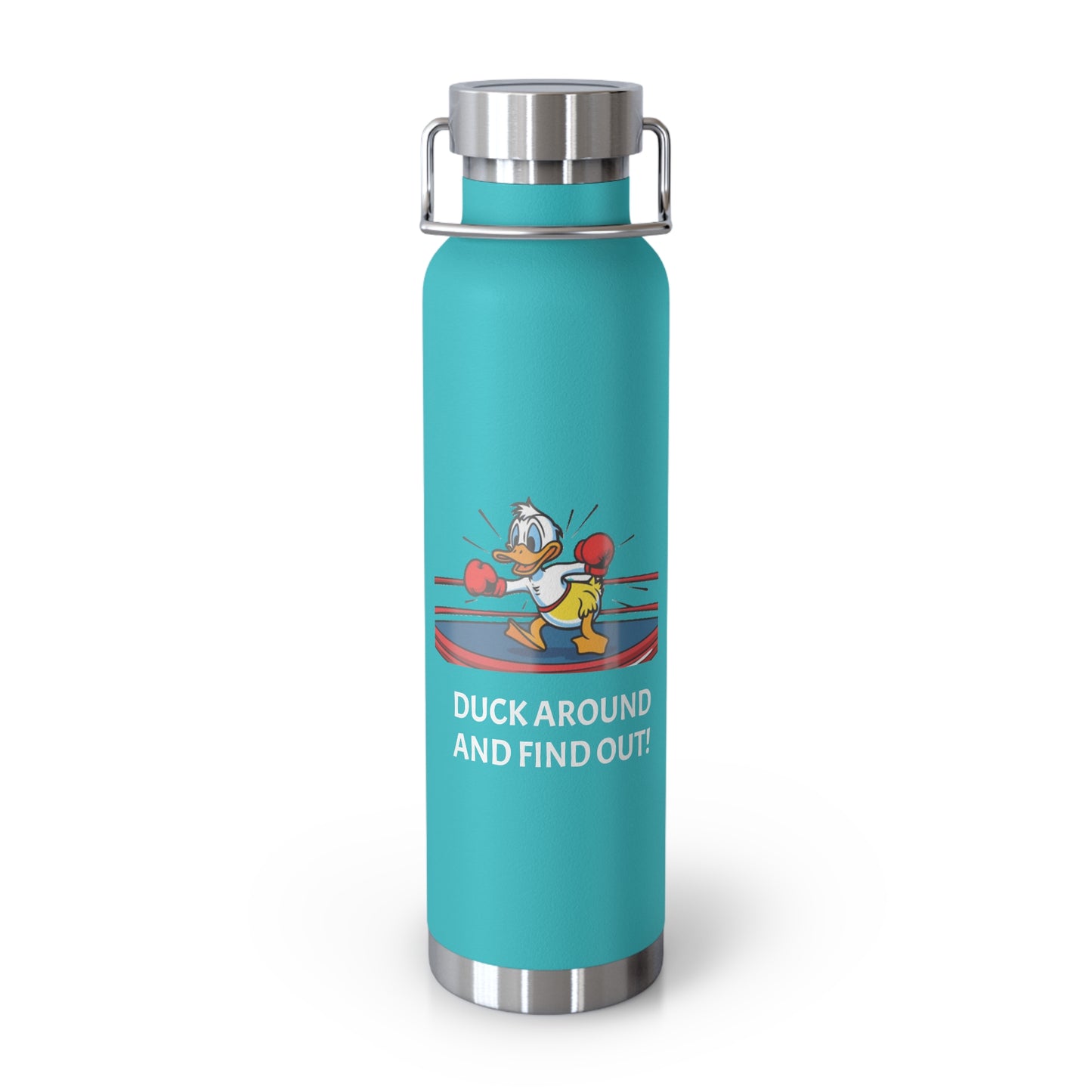 Duck Around: Copper Vacuum Insulated Bottle, 22oz