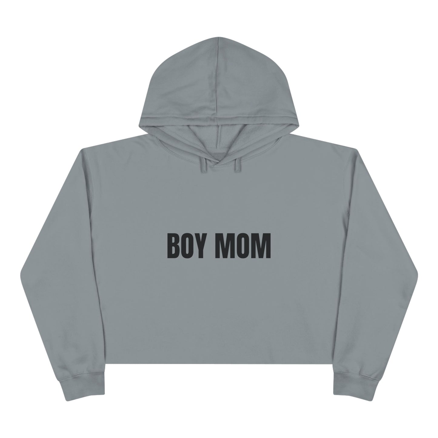 Boy Mom Crop Hoodie