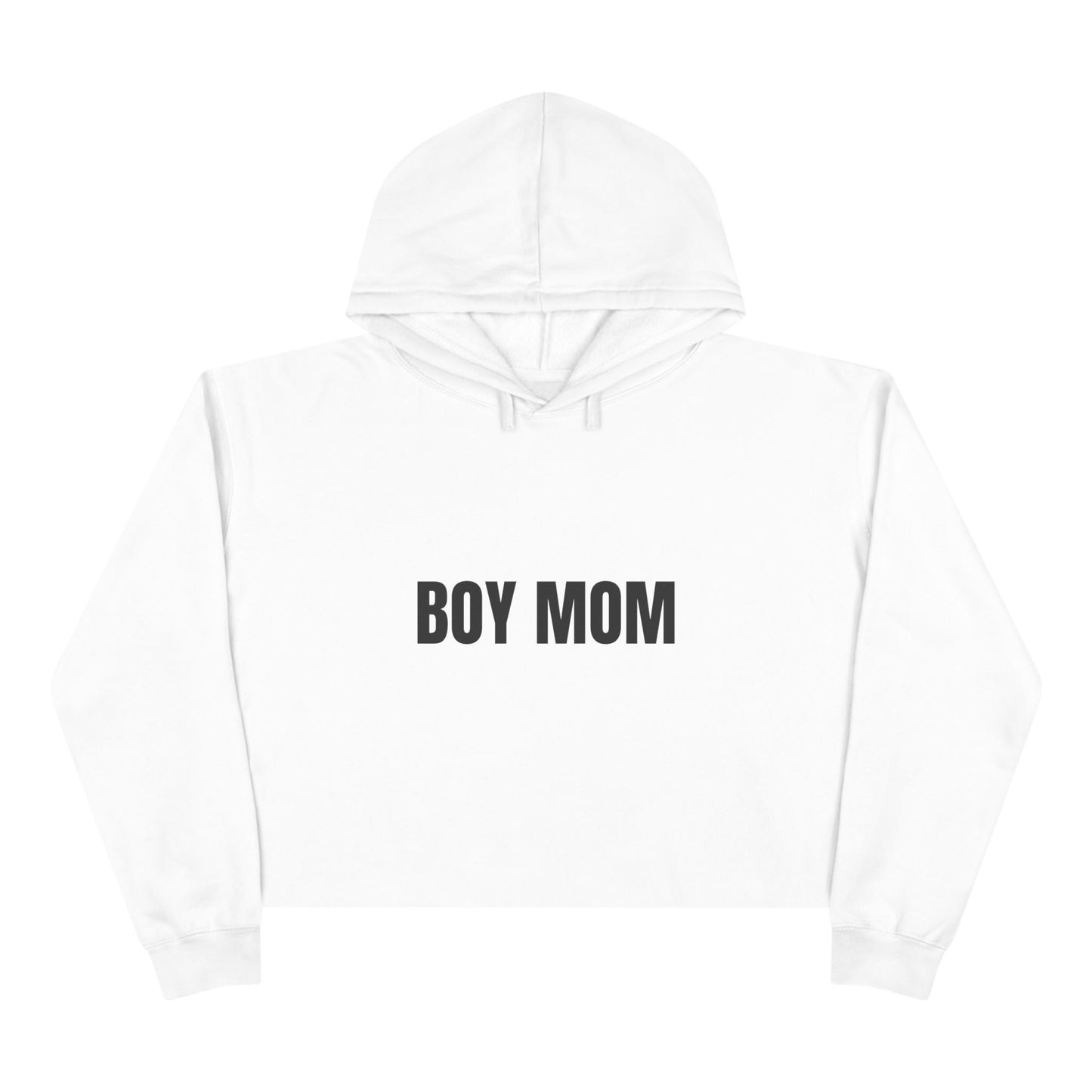 Boy Mom Crop Hoodie