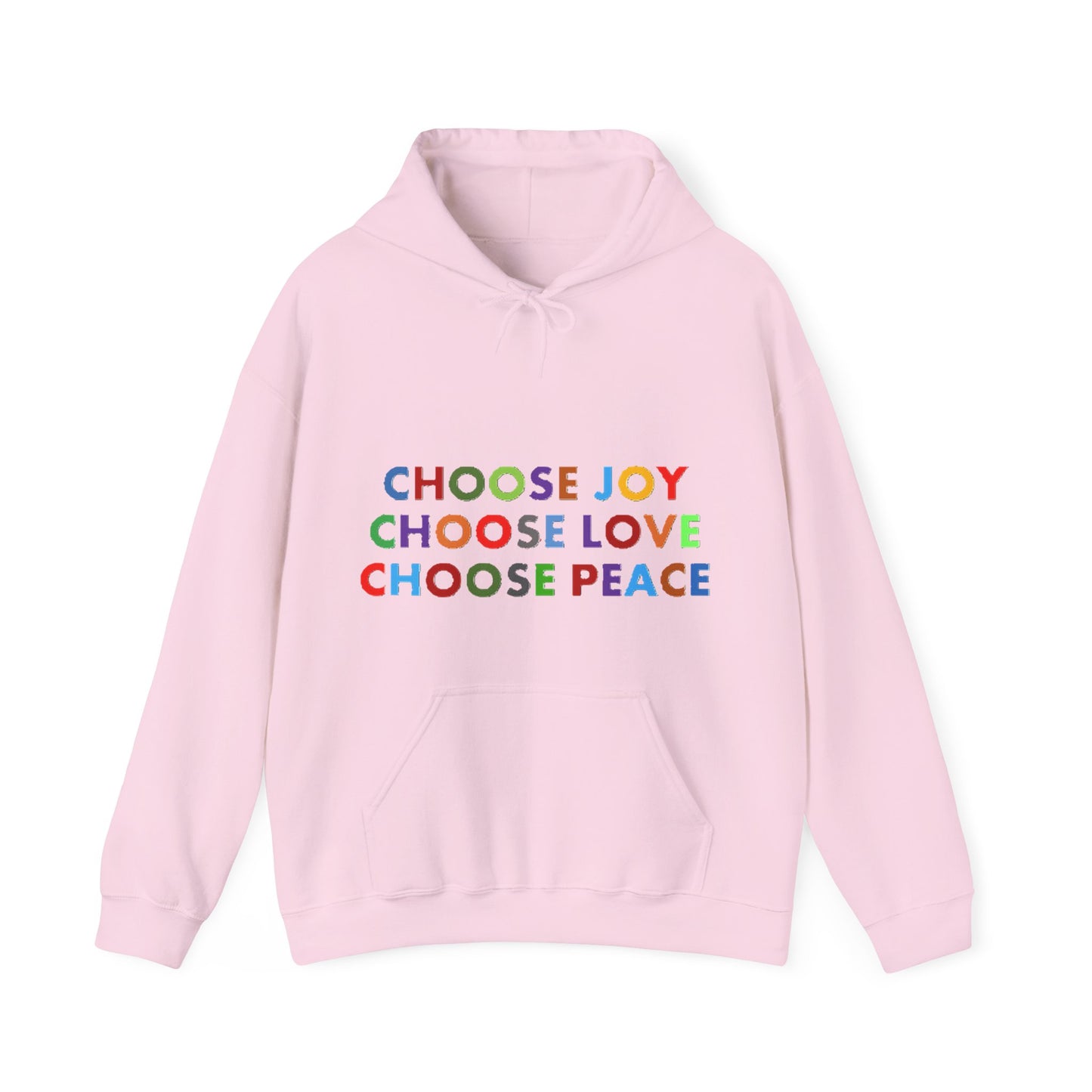 Choose Joy, Love, Peace Unisex Heavy Blend™ Hooded Sweatshirt