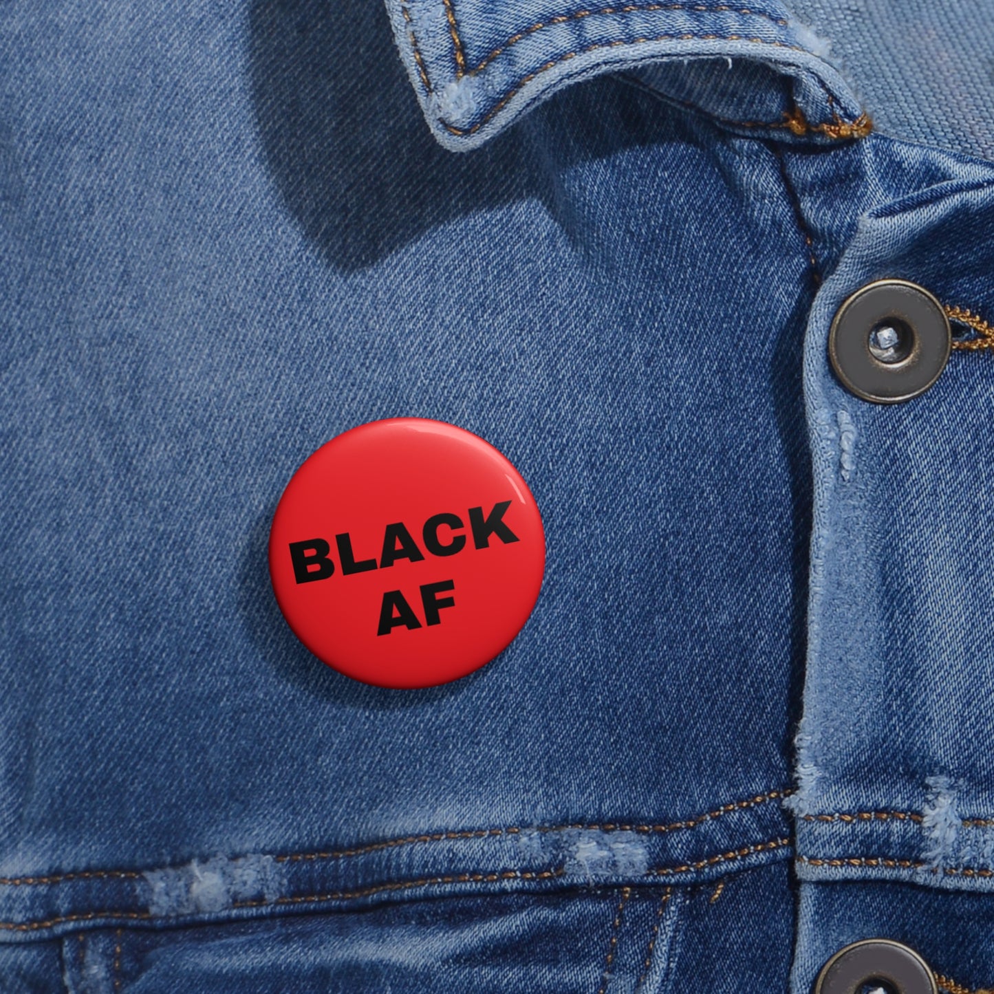 Black AF Custom Pin