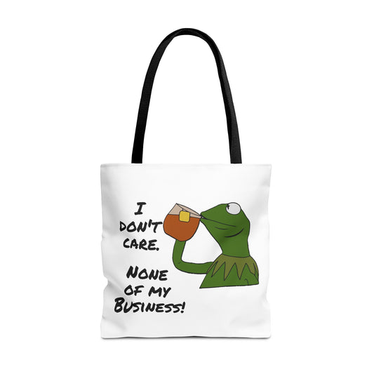 I don't Care Tote Bag (AOP)