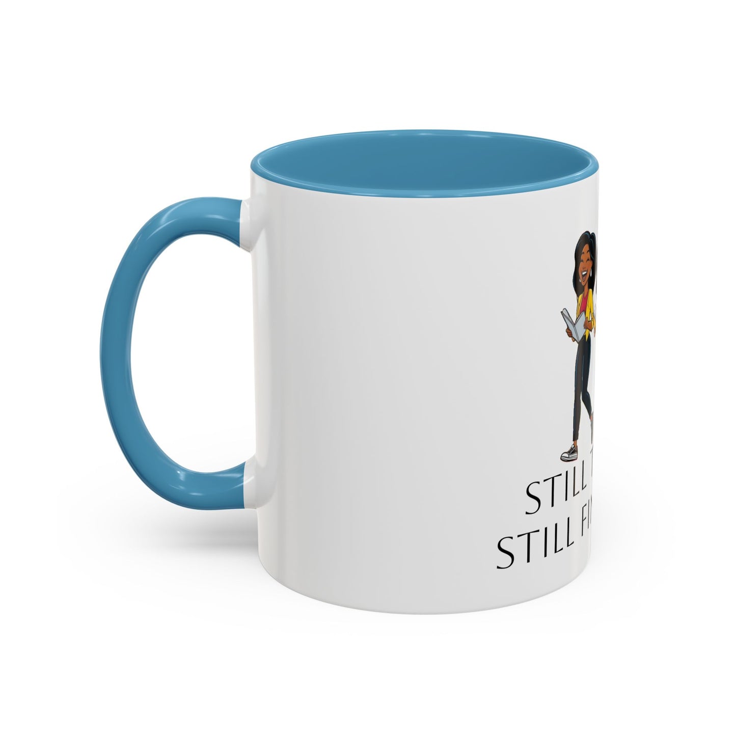 Still Thriving: Ceramic Accent Coffee Mug (11, 15oz)