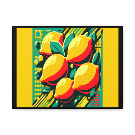 Lemons: Matte Canvas, Stretched, 1.25"