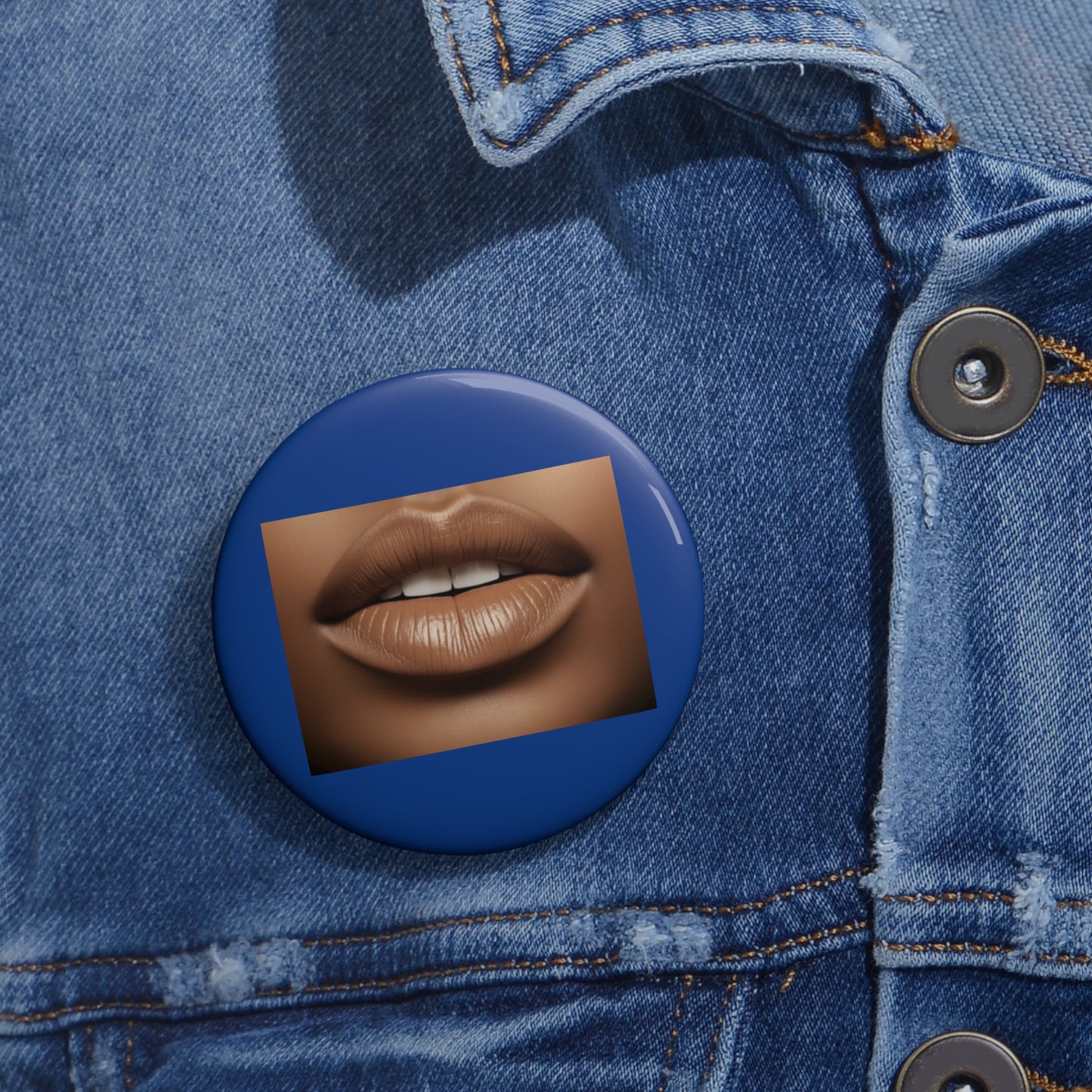 The Lips: Custom Pin