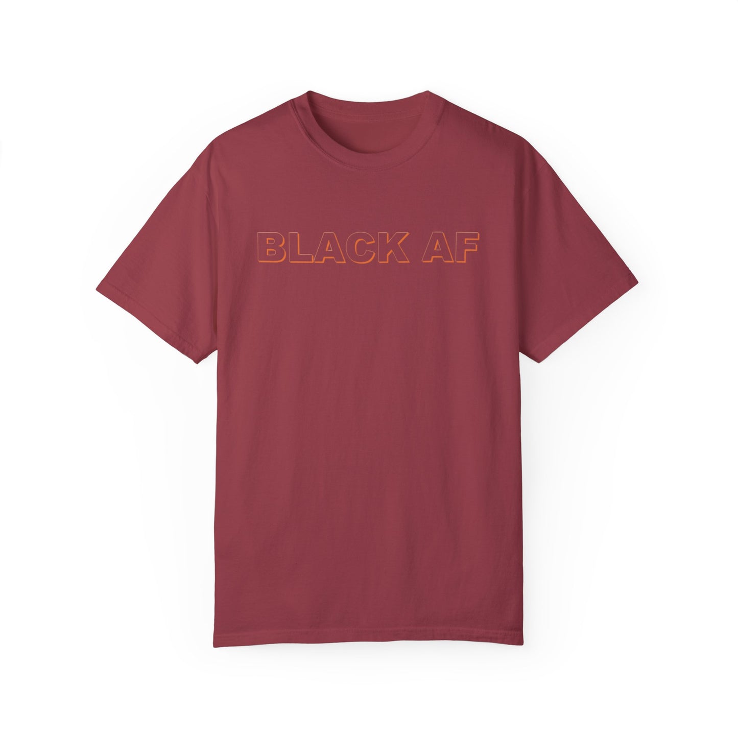 Black AF Unisex Garment-Dyed T-shirt