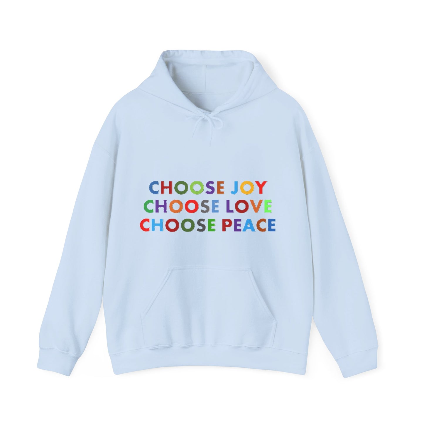 Choose Joy, Love, Peace Unisex Heavy Blend™ Hooded Sweatshirt