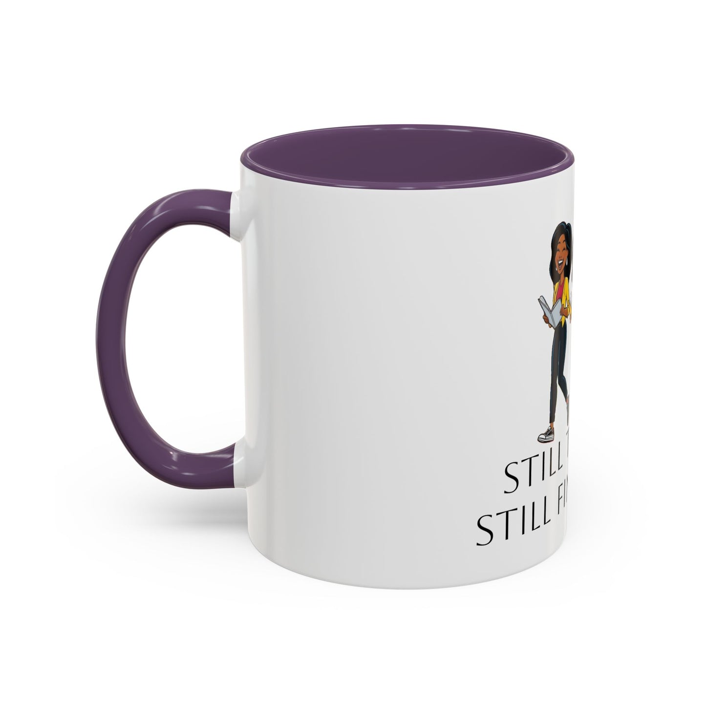 Still Thriving: Ceramic Accent Coffee Mug (11, 15oz)