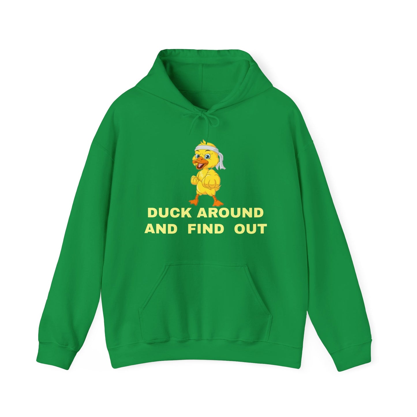 Duck Around: Unisex Heavy Blend™ Hooded Sweatshirt