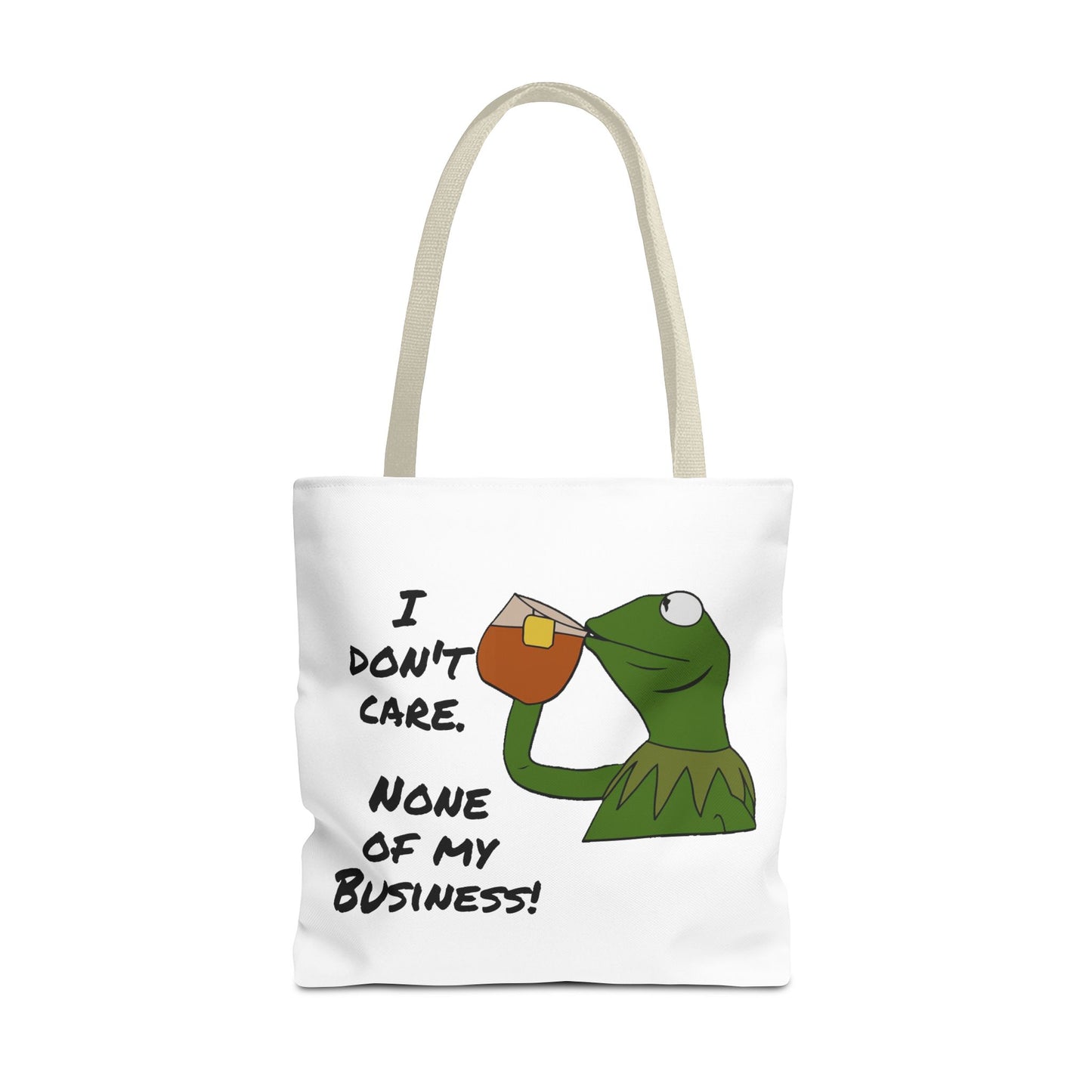 I don't Care Tote Bag (AOP)