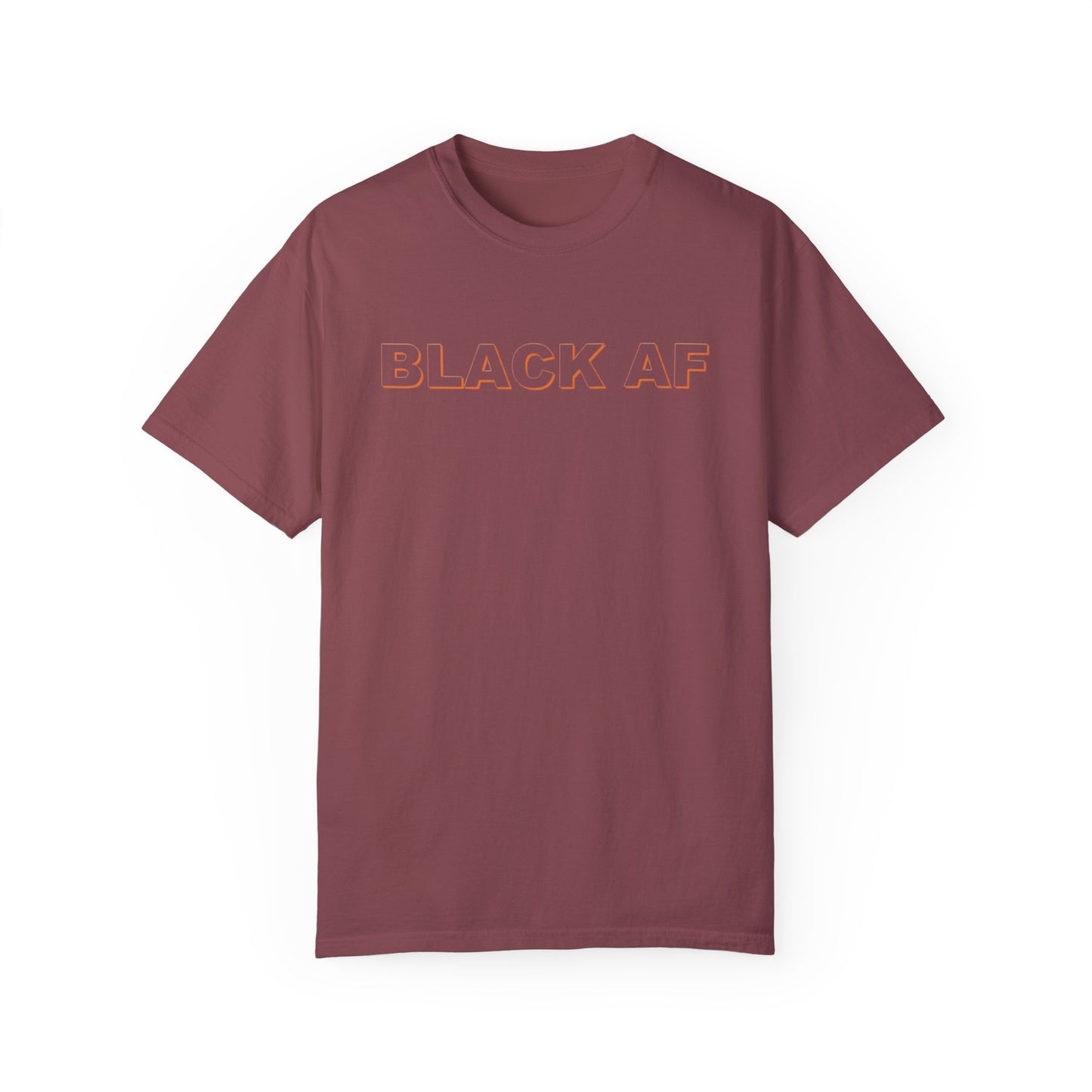 Black AF Unisex Garment-Dyed T-shirt