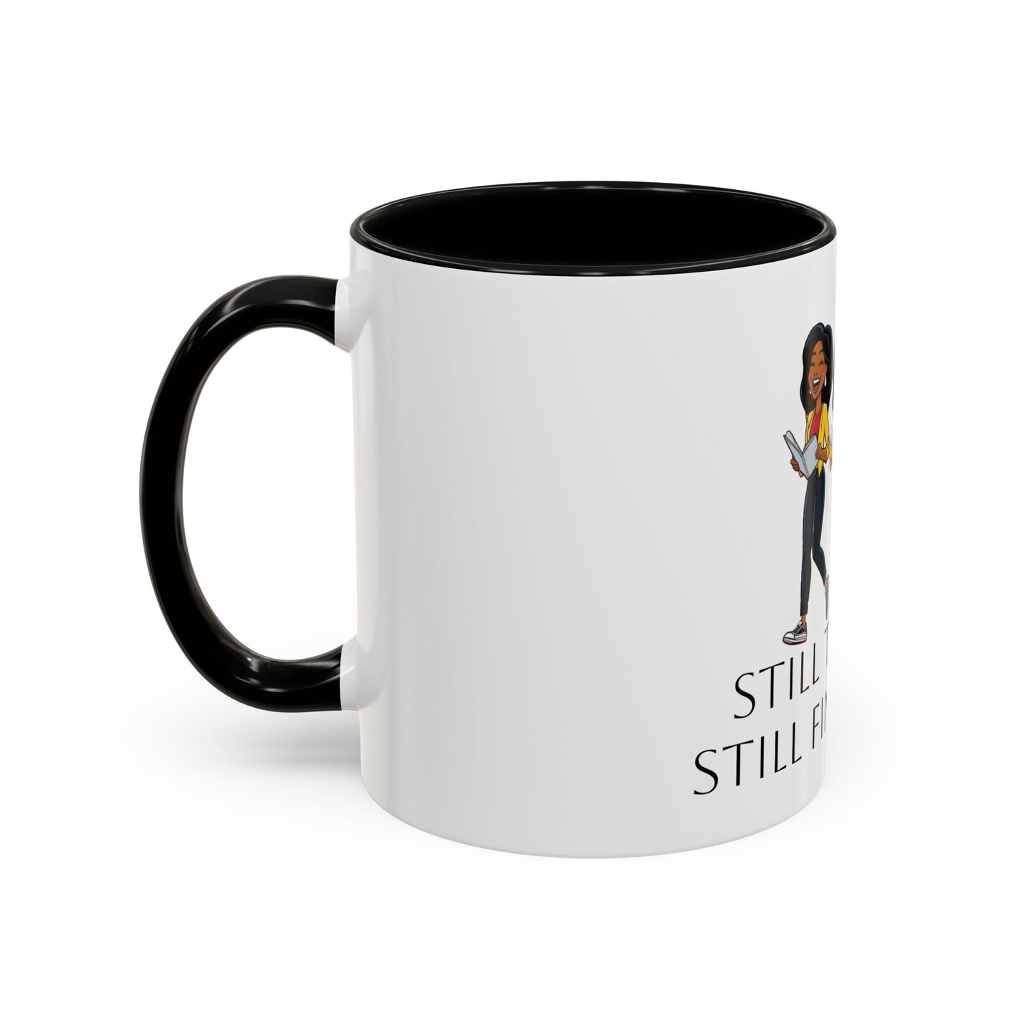 Still Thriving: Ceramic Accent Coffee Mug (11, 15oz)