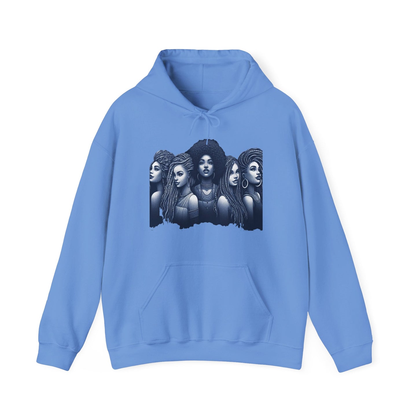 Fly Ladies Hooded Sweatshirt. Unisex Heavy Blend™