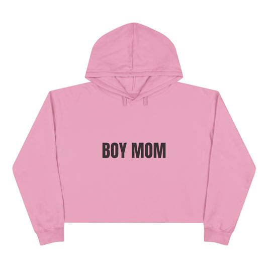 Boy Mom Crop Hoodie