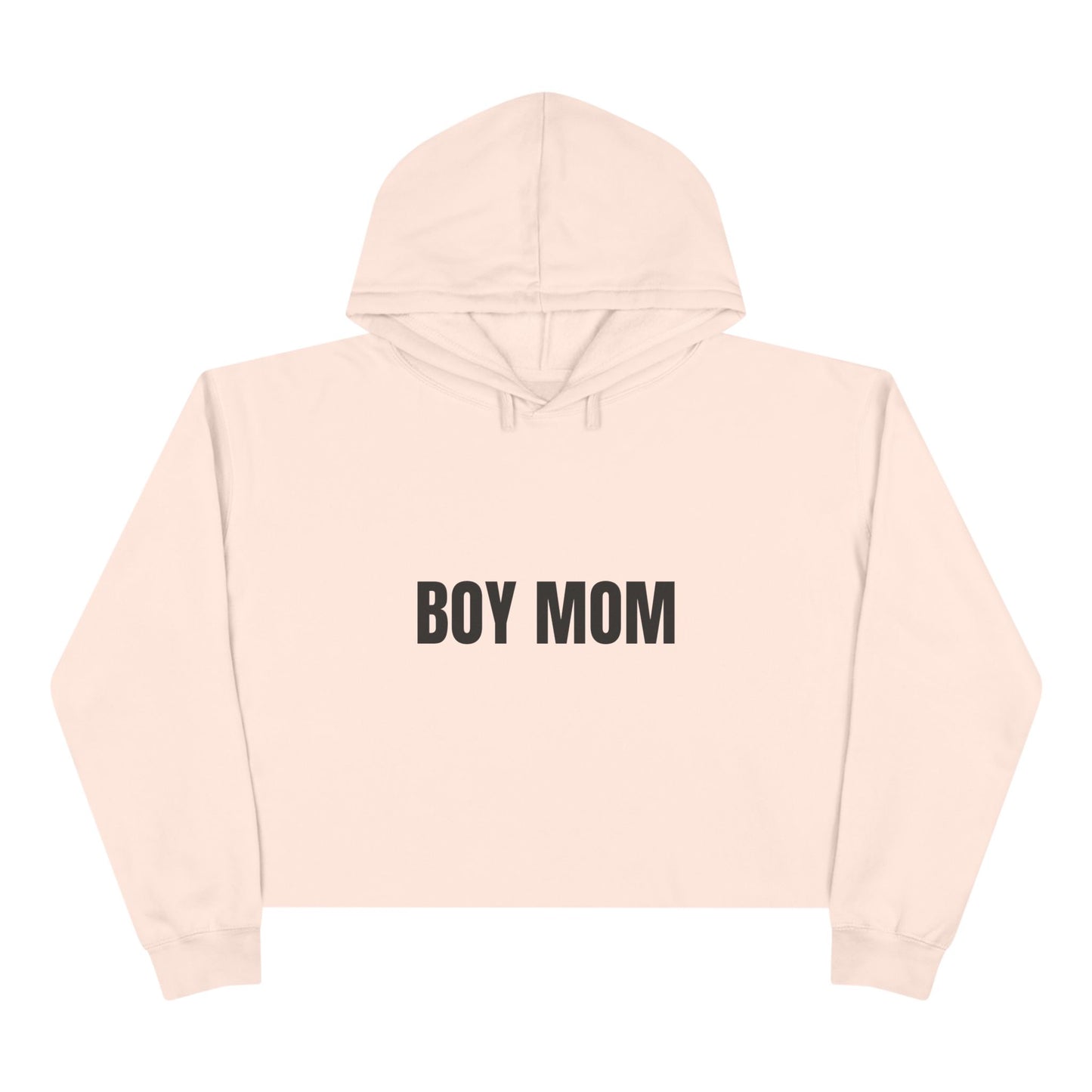 Boy Mom Crop Hoodie