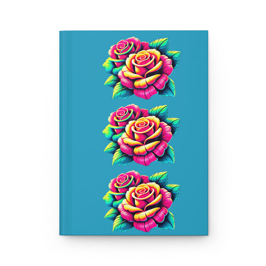 Three Roses: Hardcover Journal Matte