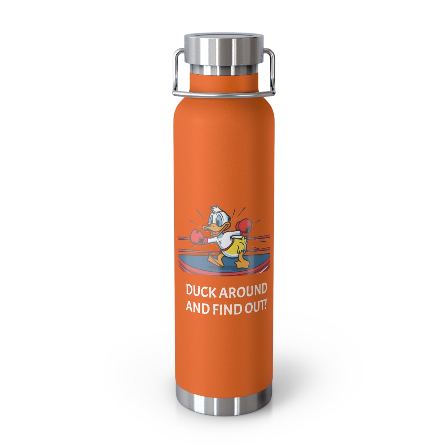 Duck Around: Copper Vacuum Insulated Bottle, 22oz