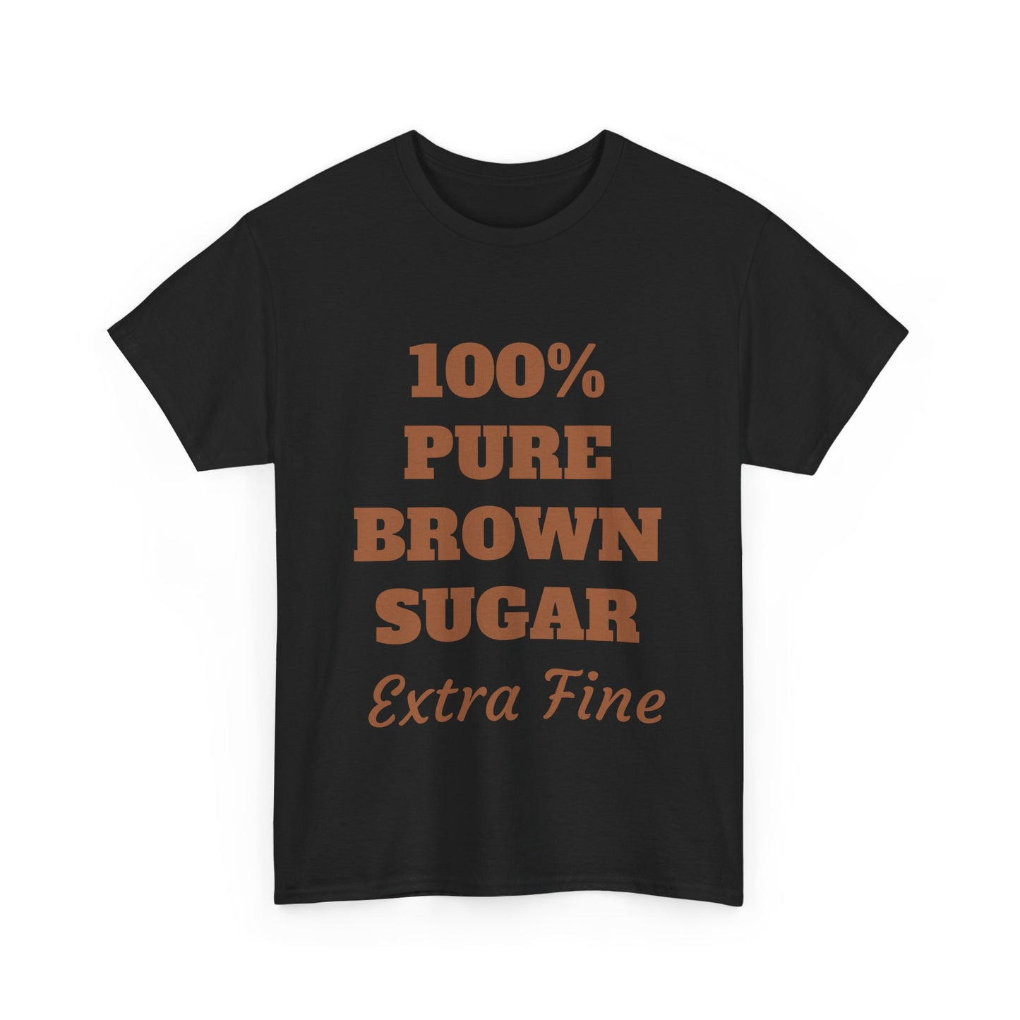 Brown Sugar Extra Fine: Unisex Heavy Cotton Tee