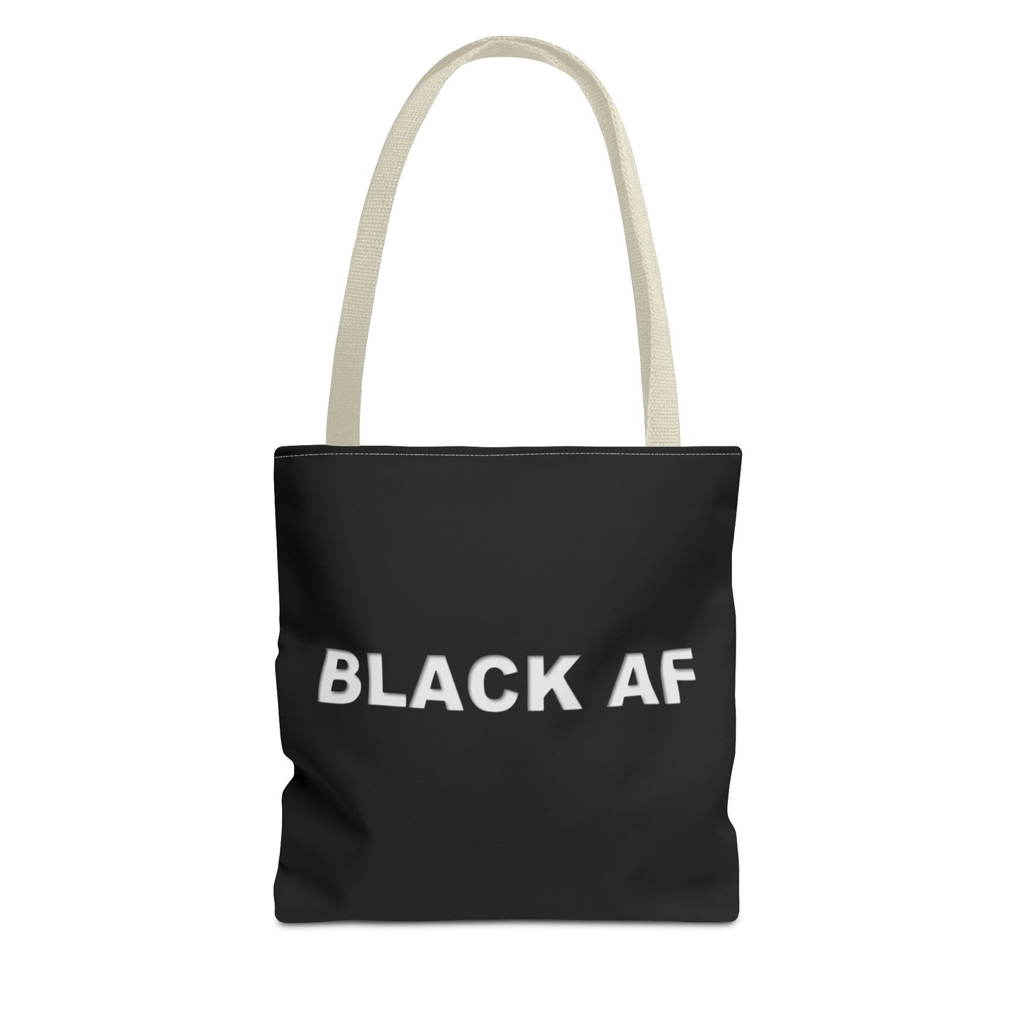 Black AF Tote Bag (AOP)